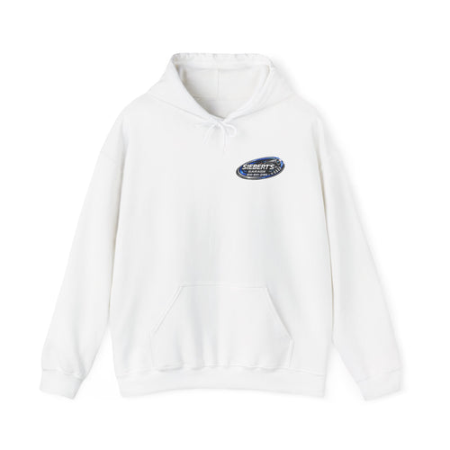 Siebert’s Garage Hoodie | Retro Automotive Shop Pullover