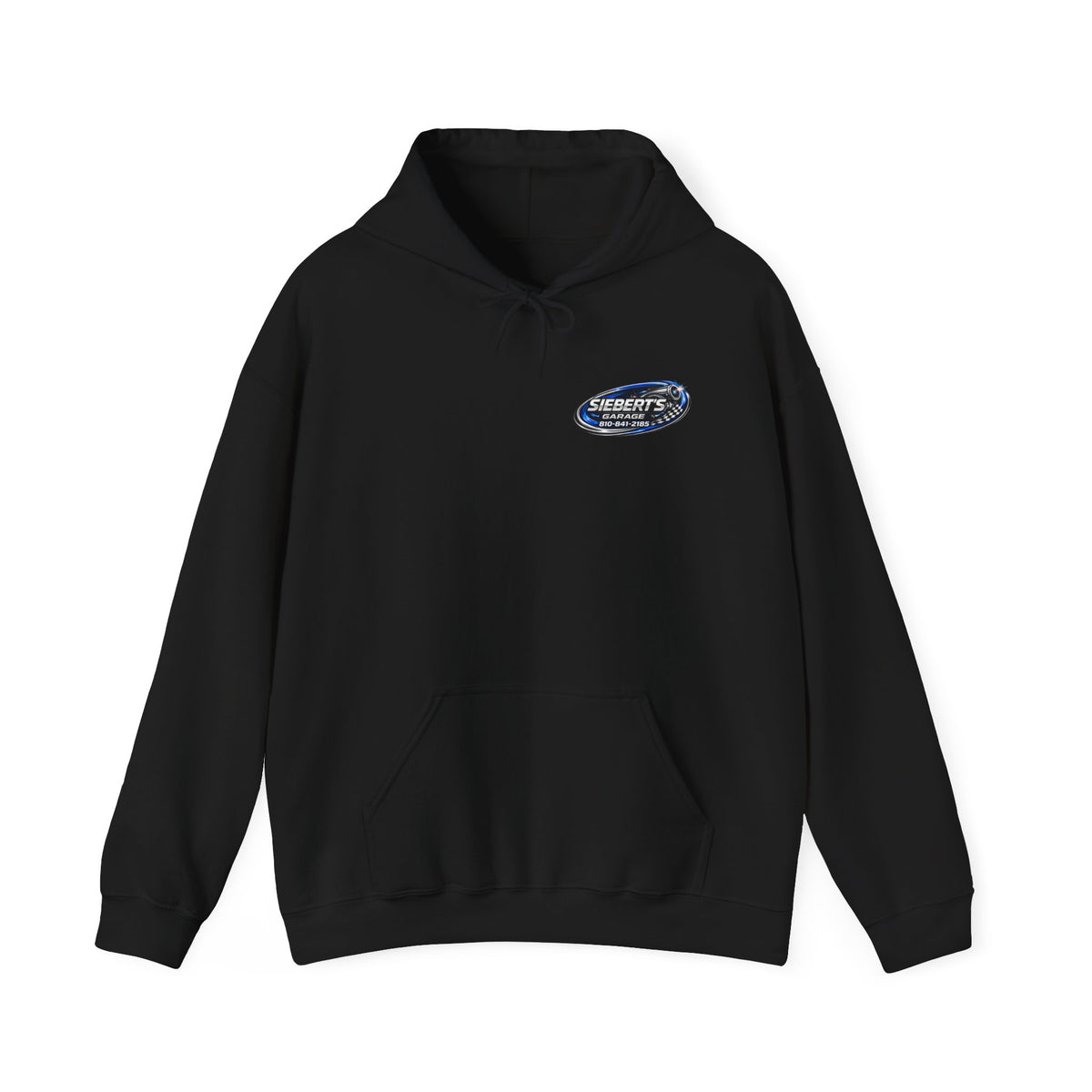 Siebert’s Garage Hoodie | Retro Automotive Shop Pullover