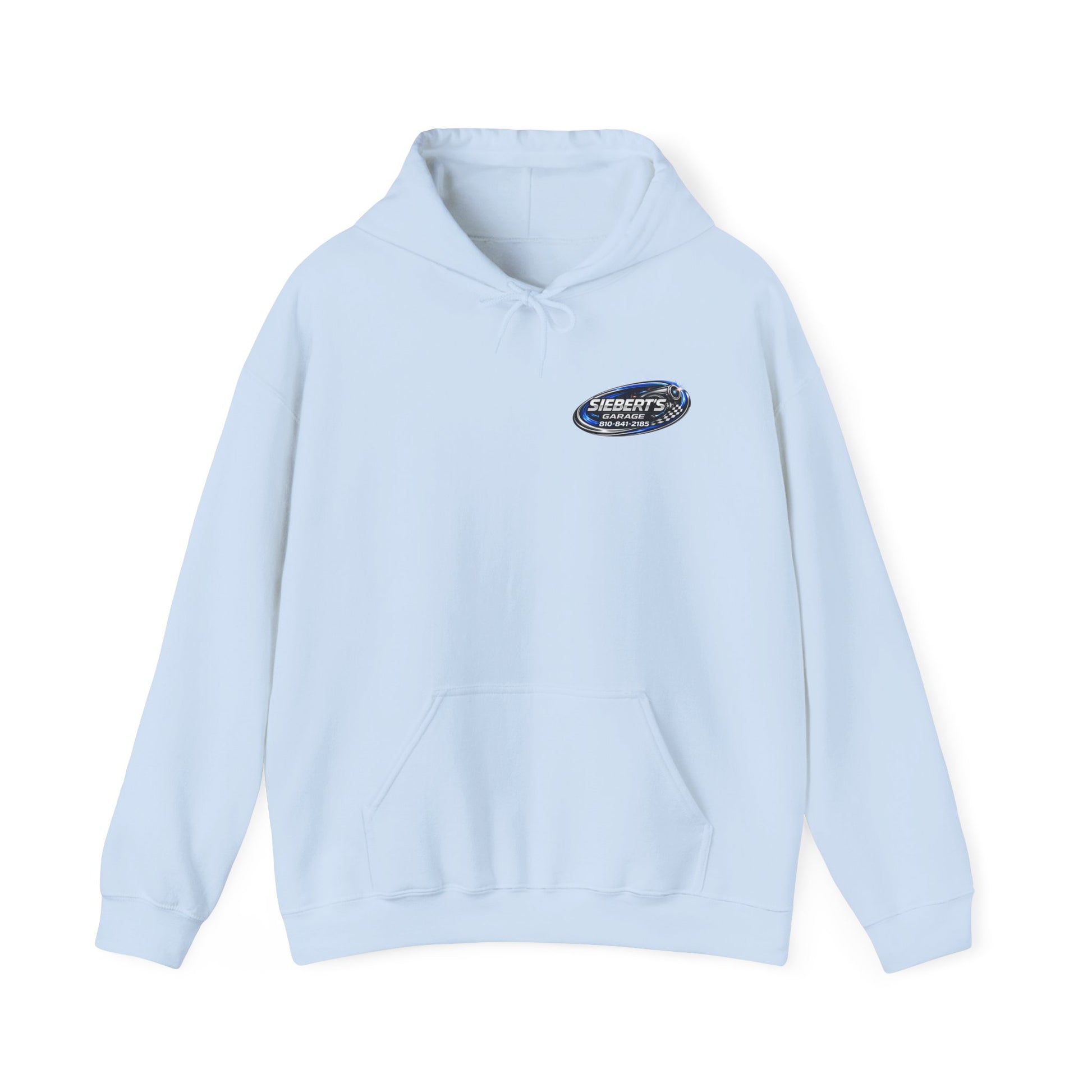 Siebert’s Garage Hoodie | Retro Automotive Shop Pullover