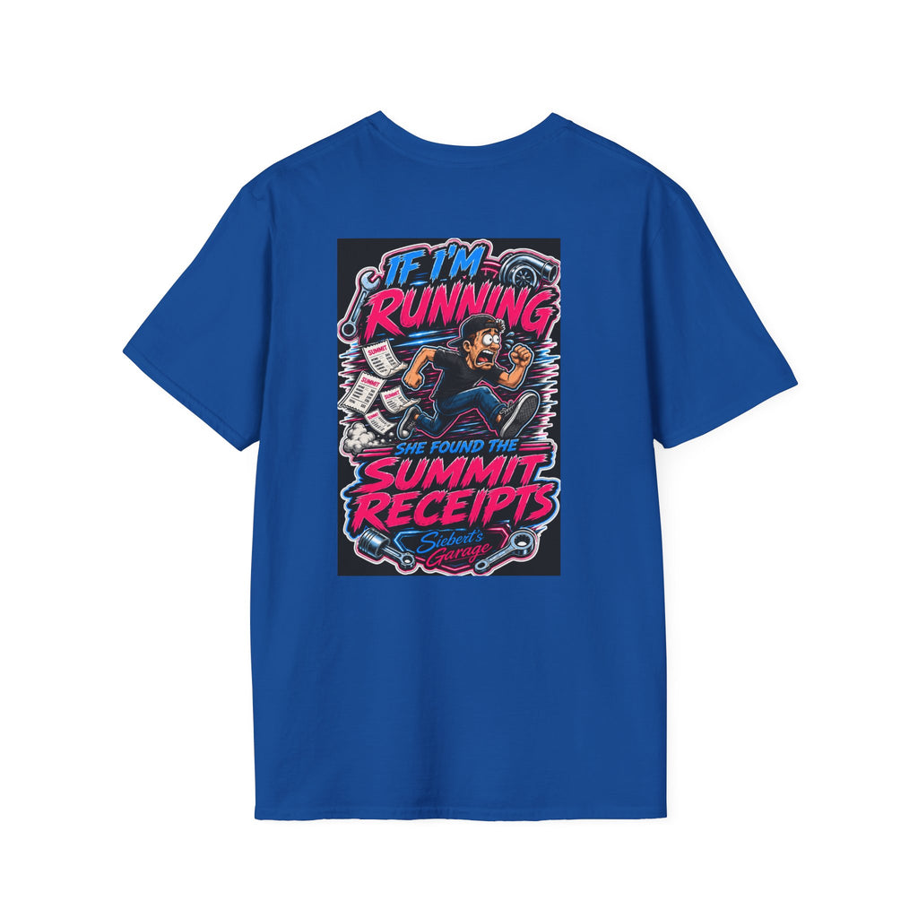 If I’m running T-Shirt — Retro Neon 'Siebert's' Logo Tee