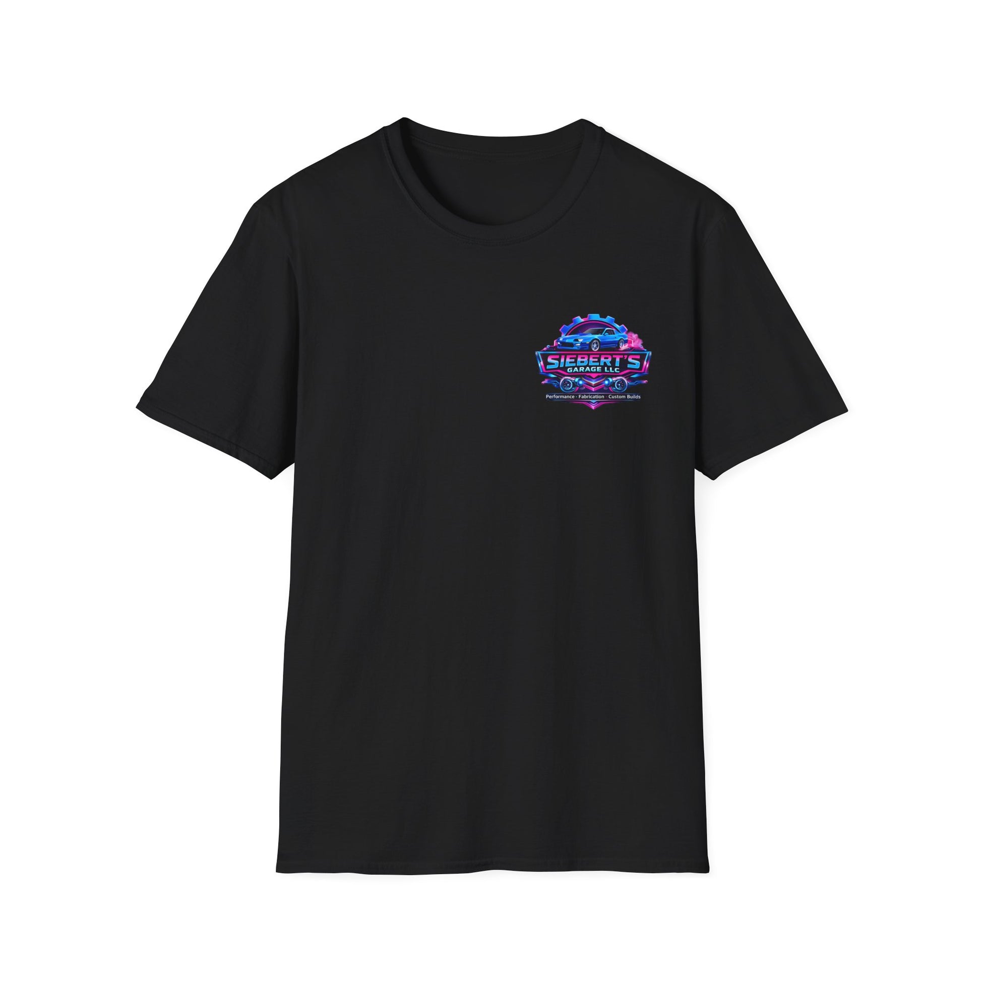 Cat in the hat Neon Logo T-Shirt — Siebert’s Classic Badge