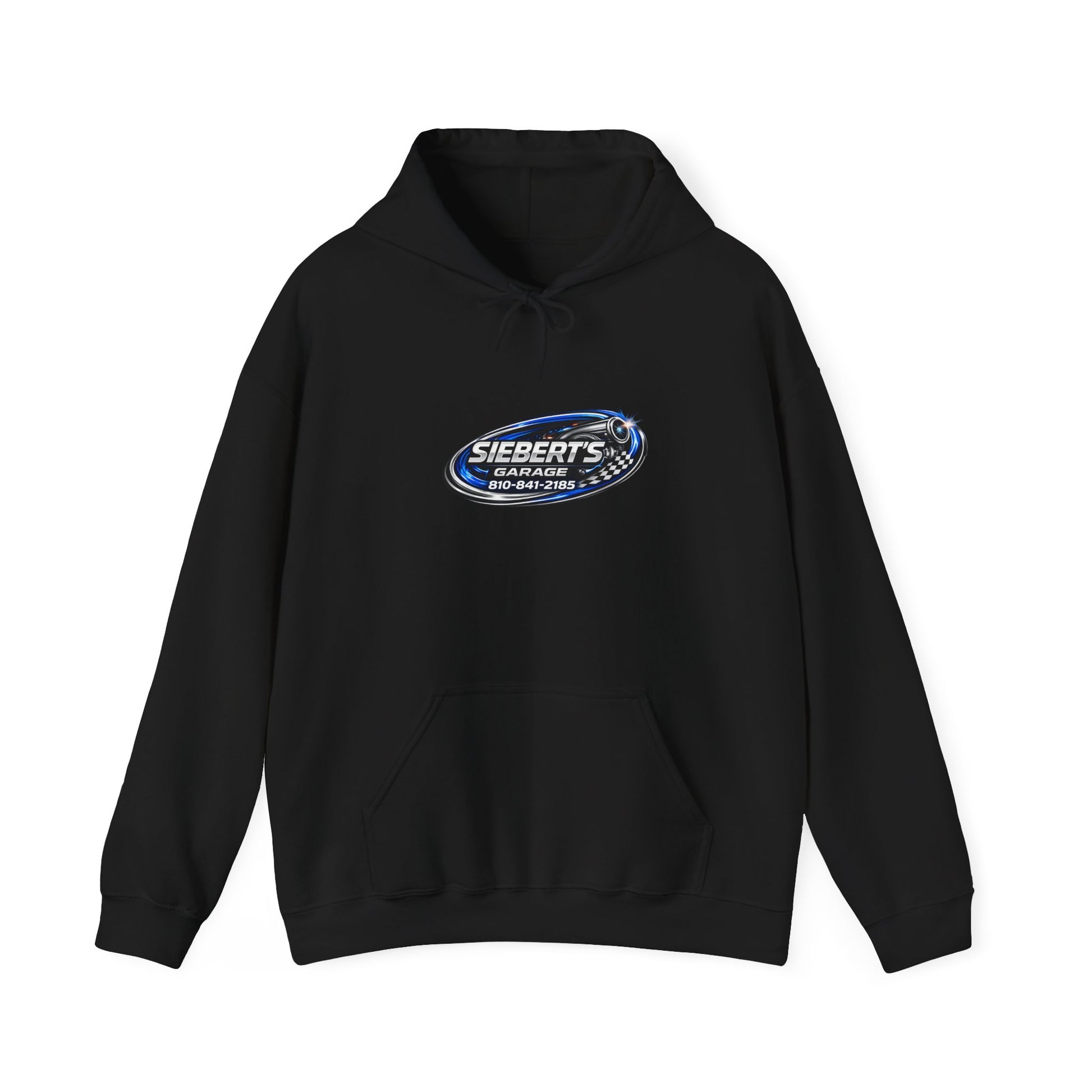 Garage Logo Hoodie — Siebert’s Garage LLC Automotive Crewneck