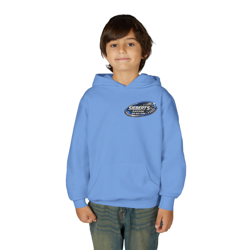 Youth Hoodie — Siebert's Garage Performance Car Logo Pullover