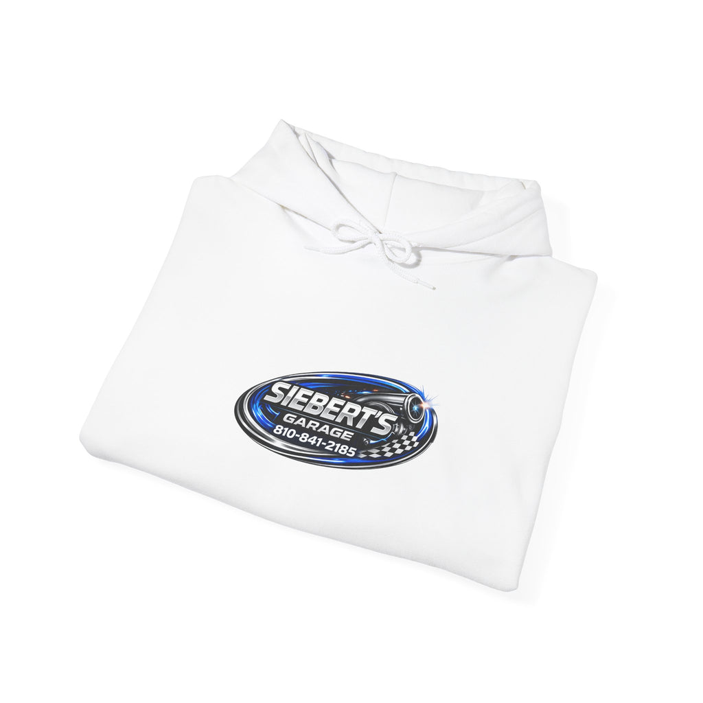 Garage Logo Hoodie — Siebert’s Garage LLC Automotive Crewneck