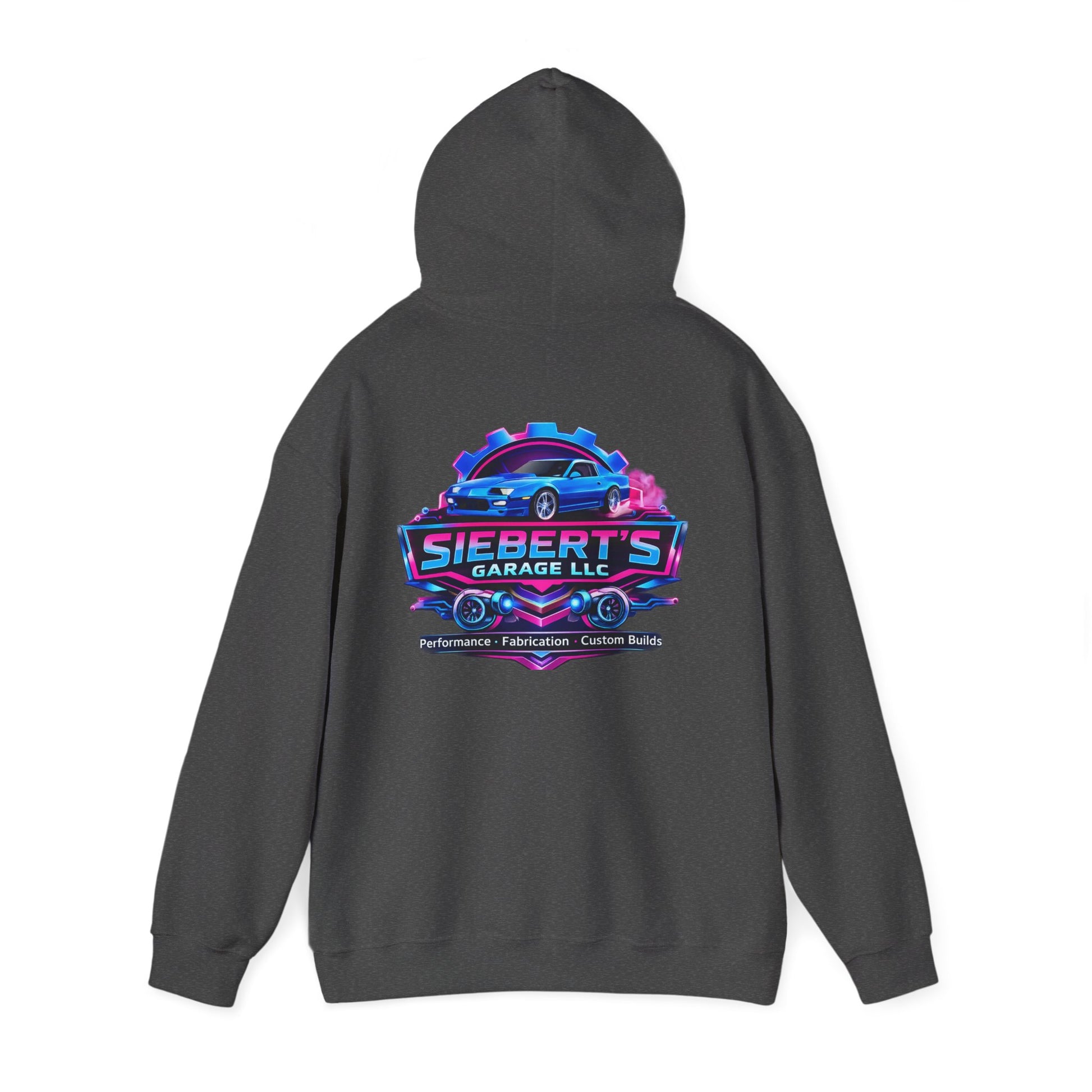 Garage Logo Hoodie — Siebert’s Garage LLC Automotive Crewneck