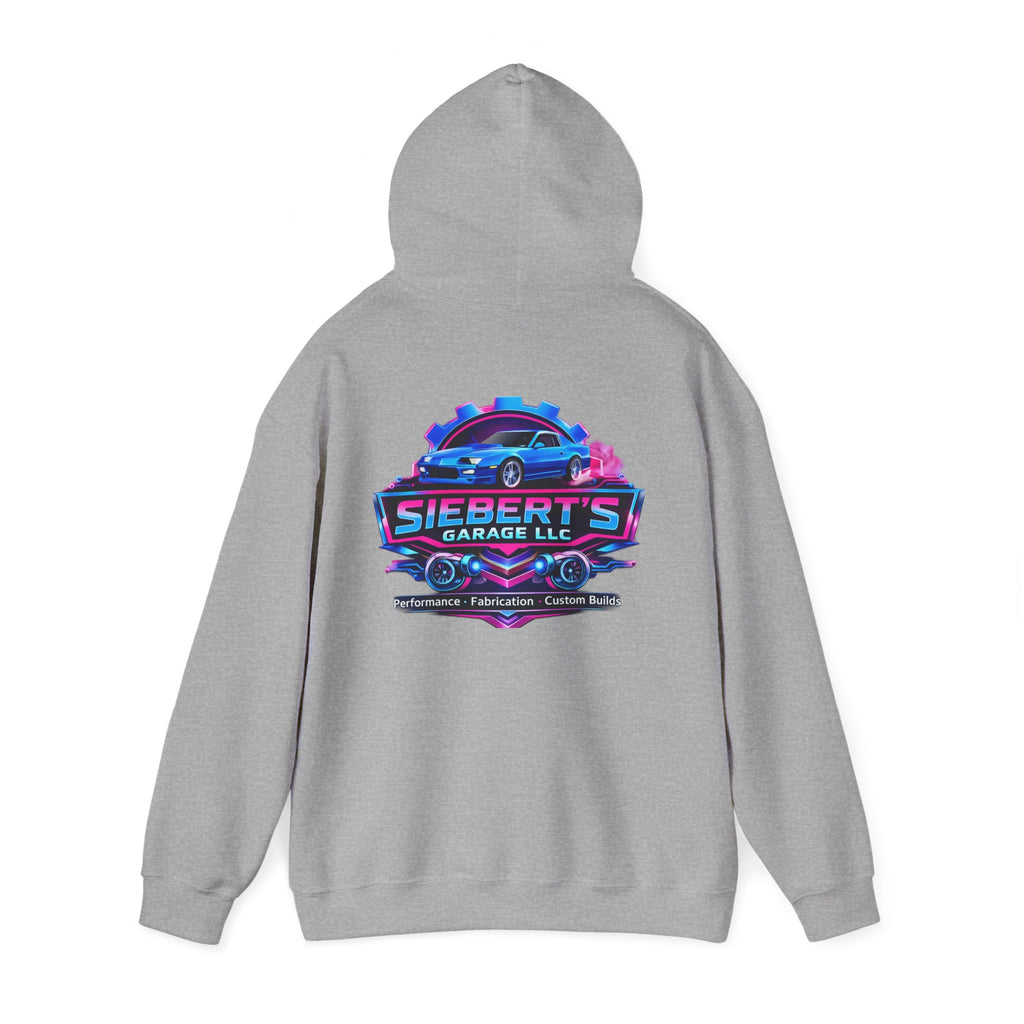 Garage Logo Hoodie — Siebert’s Garage LLC Automotive Crewneck