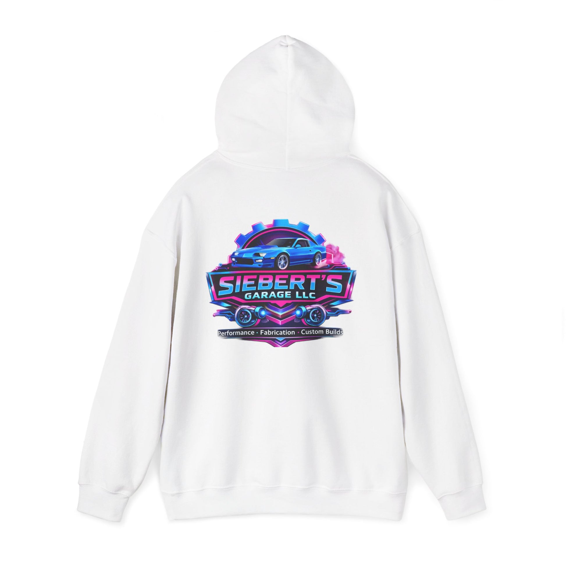 Garage Logo Hoodie — Siebert’s Garage LLC Automotive Crewneck