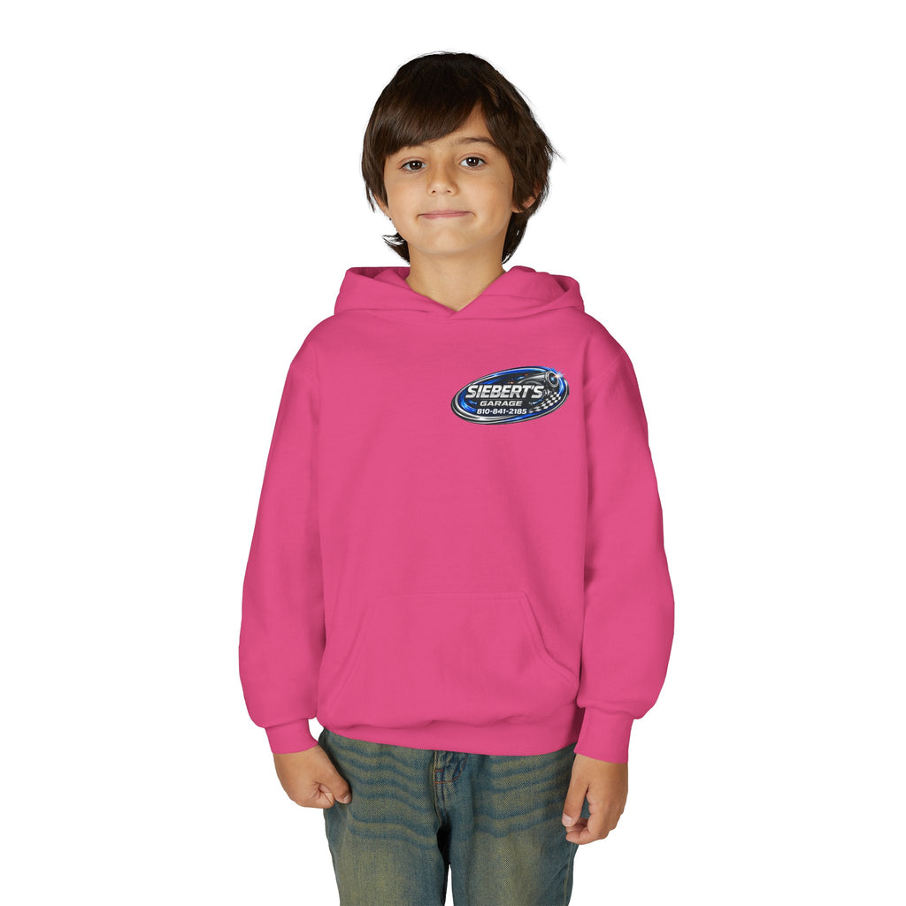 Youth Hoodie — Siebert's Garage Performance Car Logo Pullover