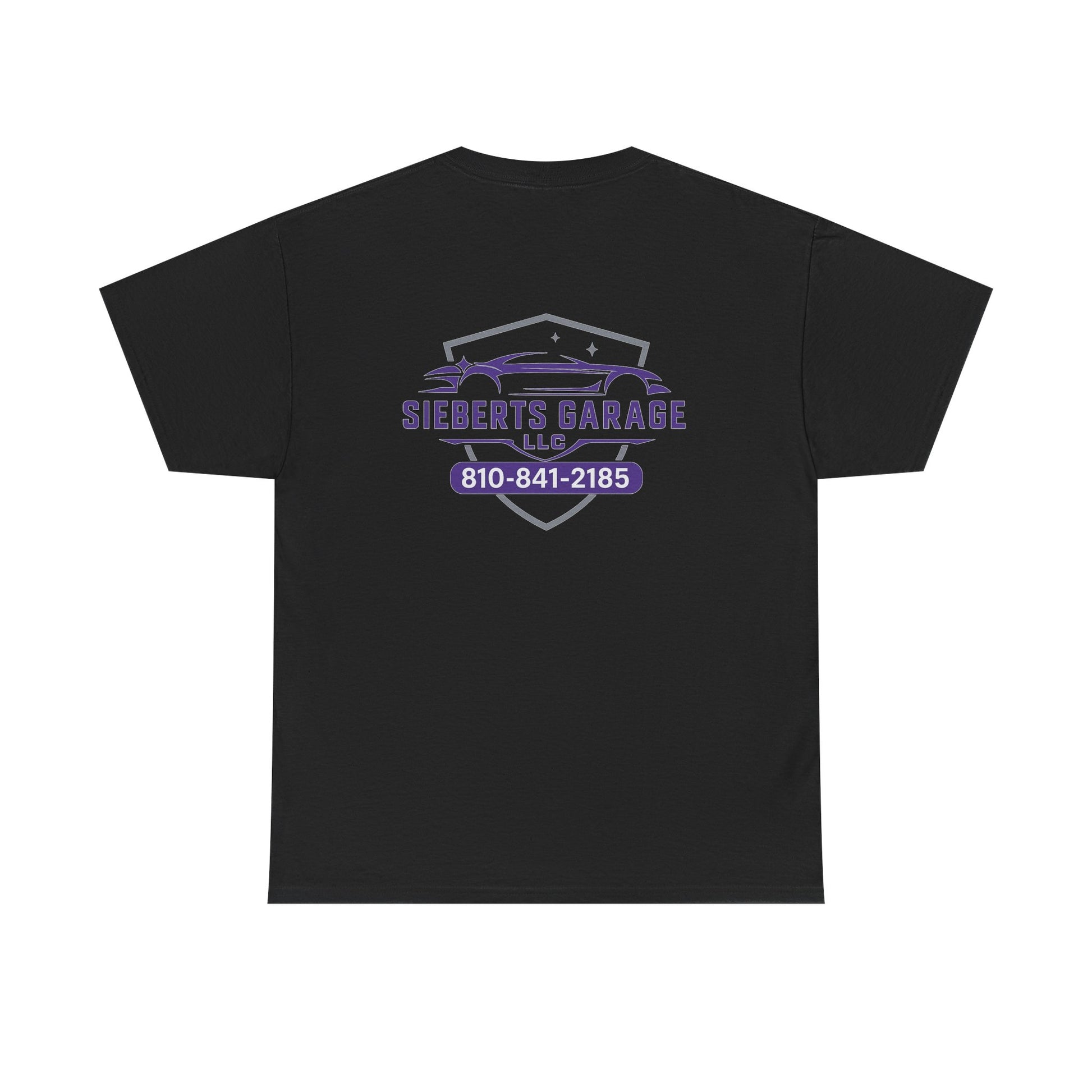 Custom Garage Tee, Unisex Cotton T-Shirt for Car Lovers, Unique Gift for Mechanics, Personalized Workwear, Garage Decor