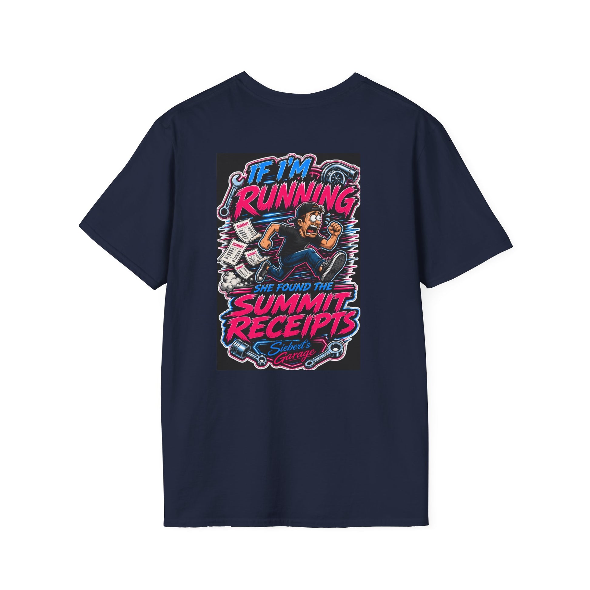 If I’m running T-Shirt — Retro Neon 'Siebert's' Logo Tee