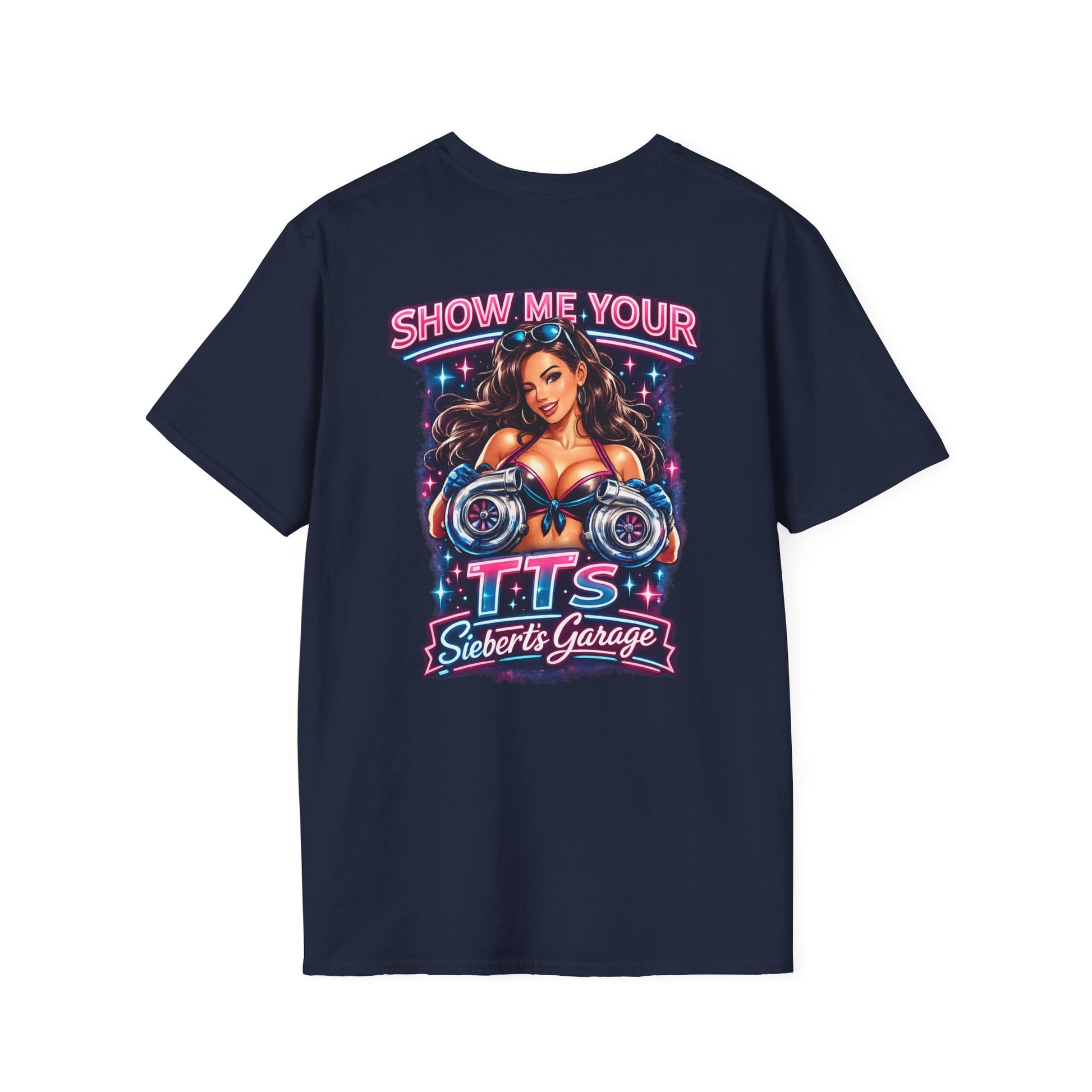 Show me you Retro Neon Gamer Logo T-Shirt