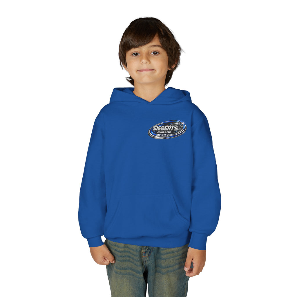 Youth Hoodie — Siebert's Garage Performance Car Logo Pullover