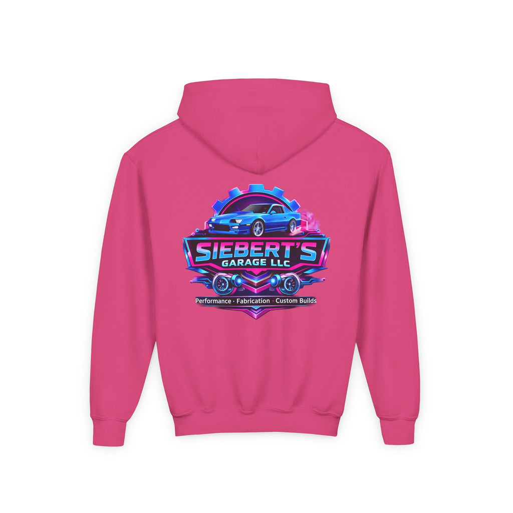 Youth Hoodie — Siebert's Garage Performance Car Logo Pullover
