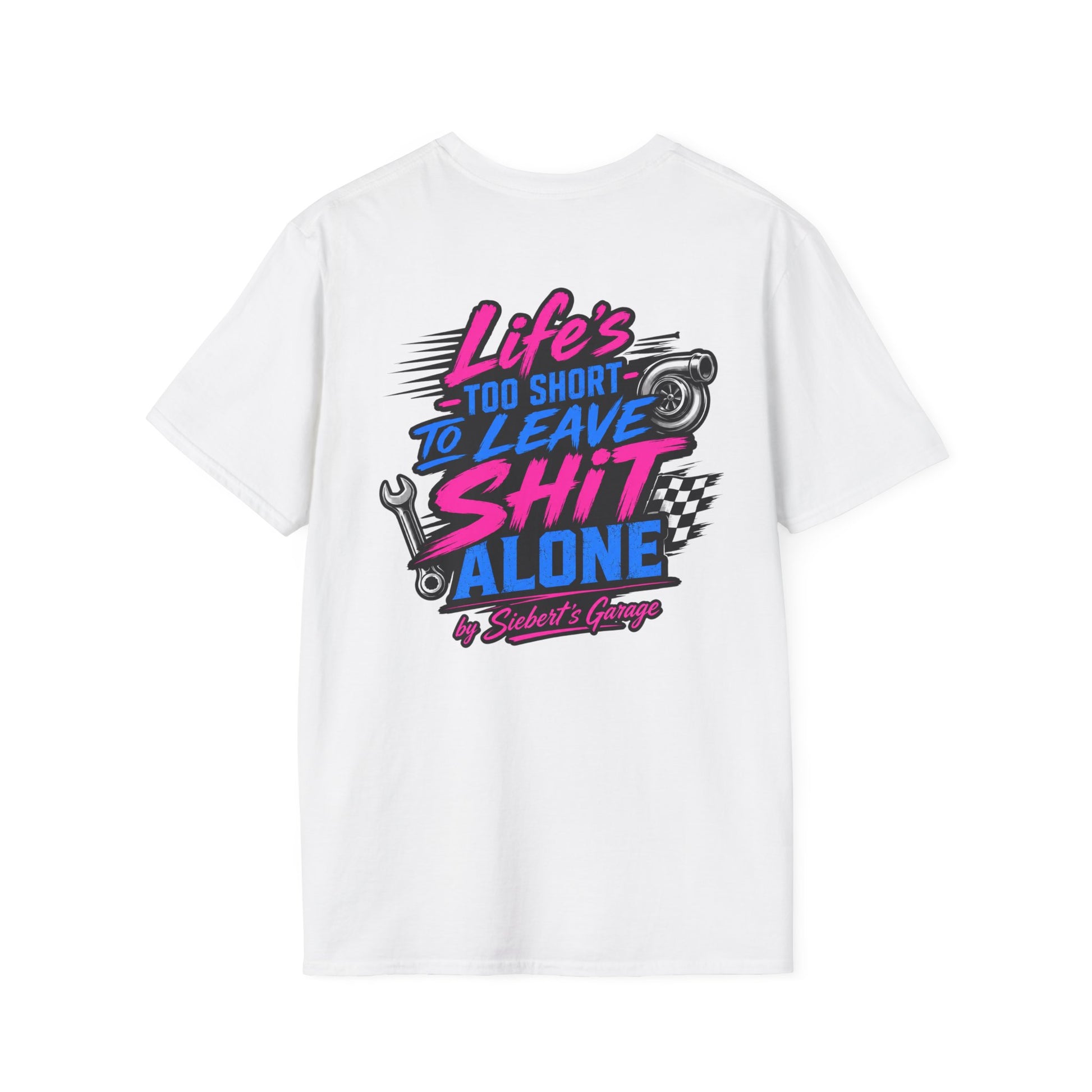 Life’s to shortT-Shirt — Siebert's Auto Service Vintage Logo Tee