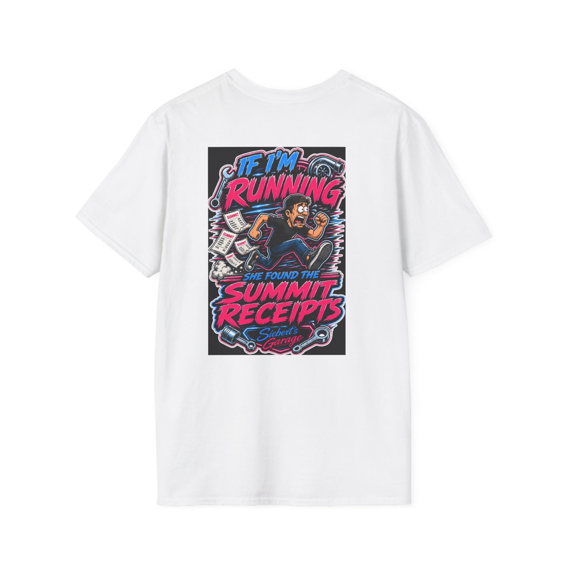 If I’m running T-Shirt — Retro Neon 'Siebert's' Logo Tee