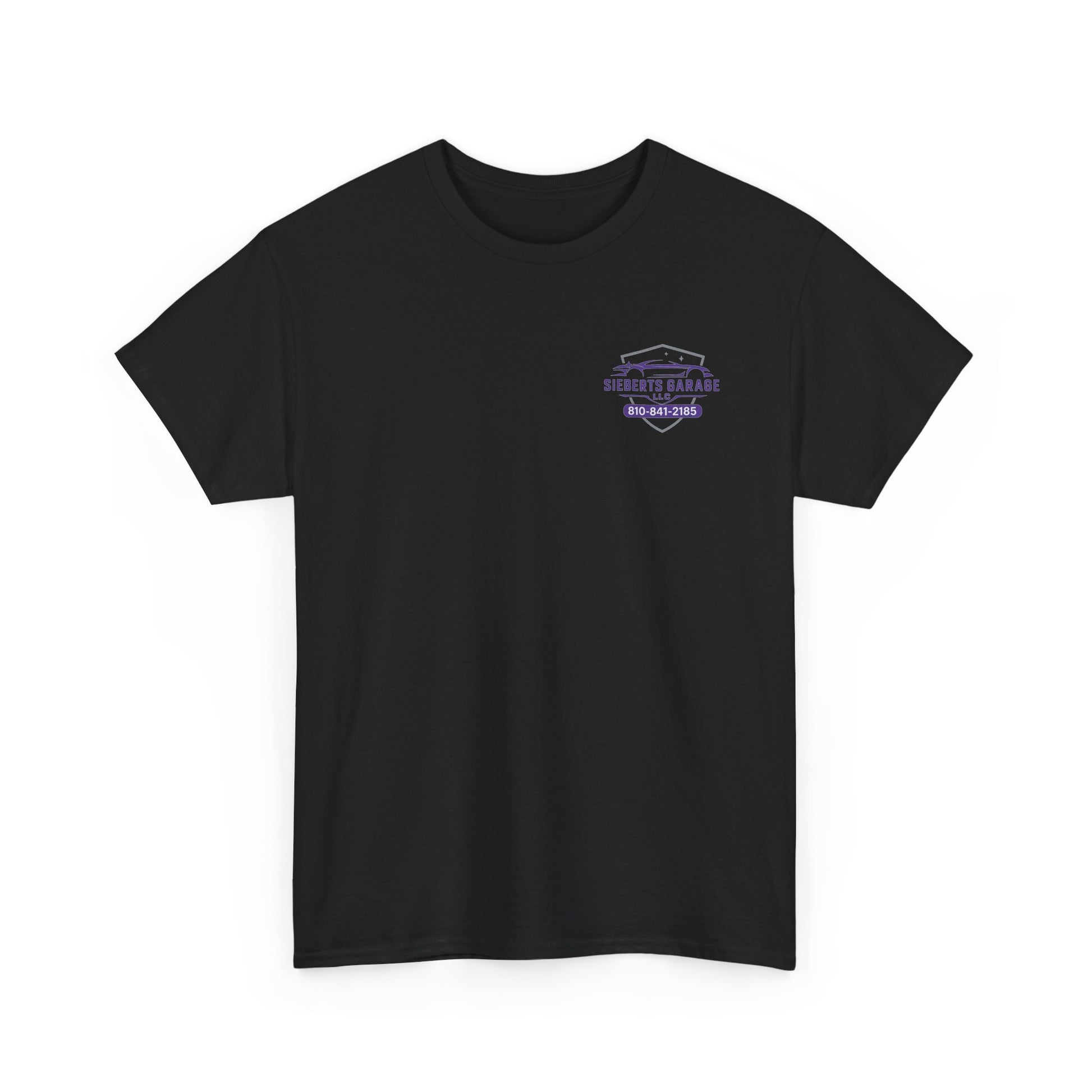 Custom Garage Tee, Unisex Cotton T-Shirt for Car Lovers, Unique Gift for Mechanics, Personalized Workwear, Garage Decor