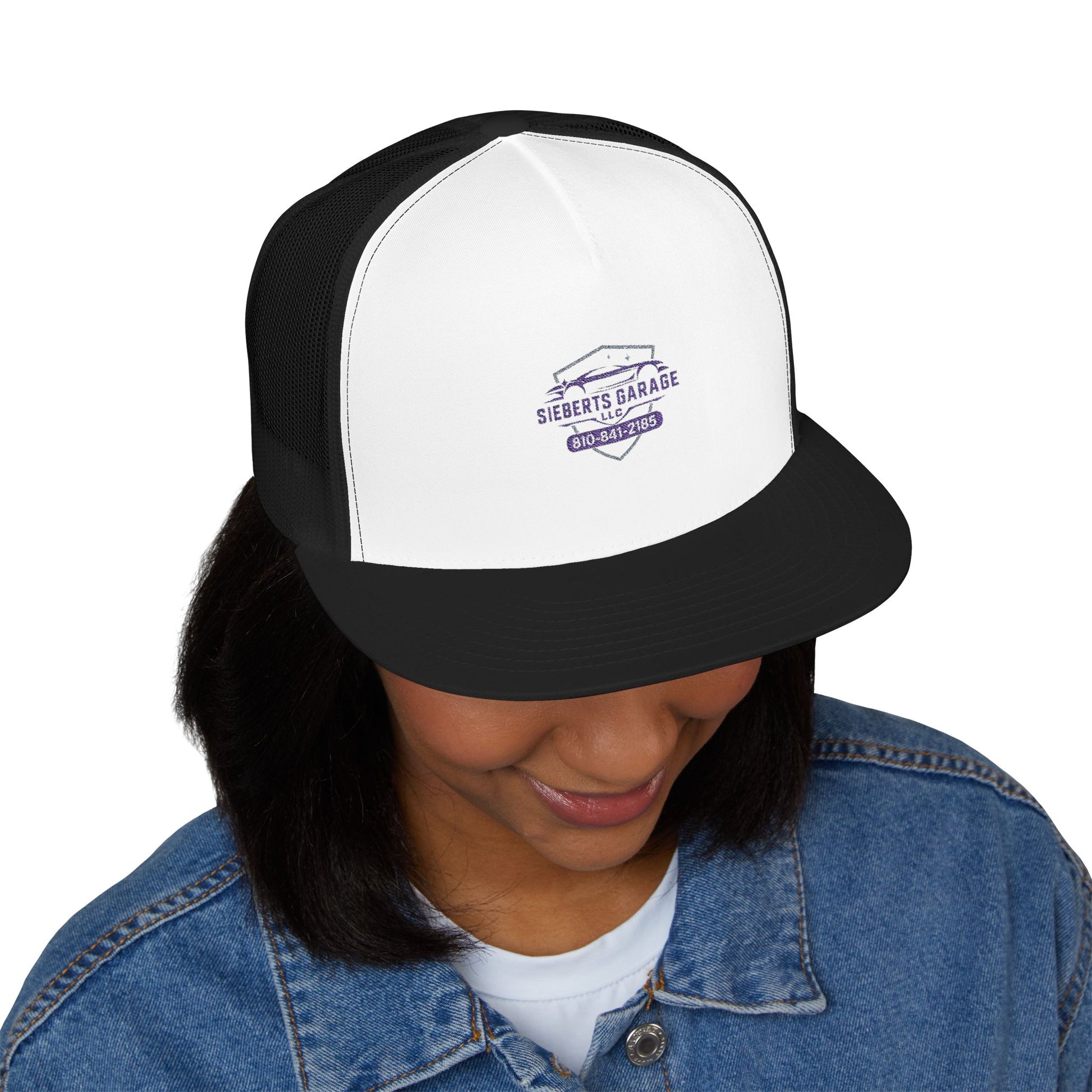 Red Embroidered 5 Panel Trucker Cap, Cool Summer Hat, Personalized Gift, Casual Style, Festival Accessory, Outdoor Gear