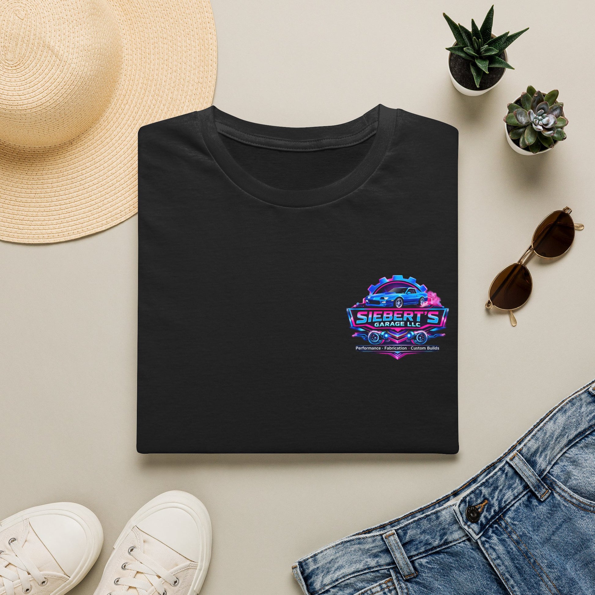 If I’m running T-Shirt — Retro Neon 'Siebert's' Logo Tee