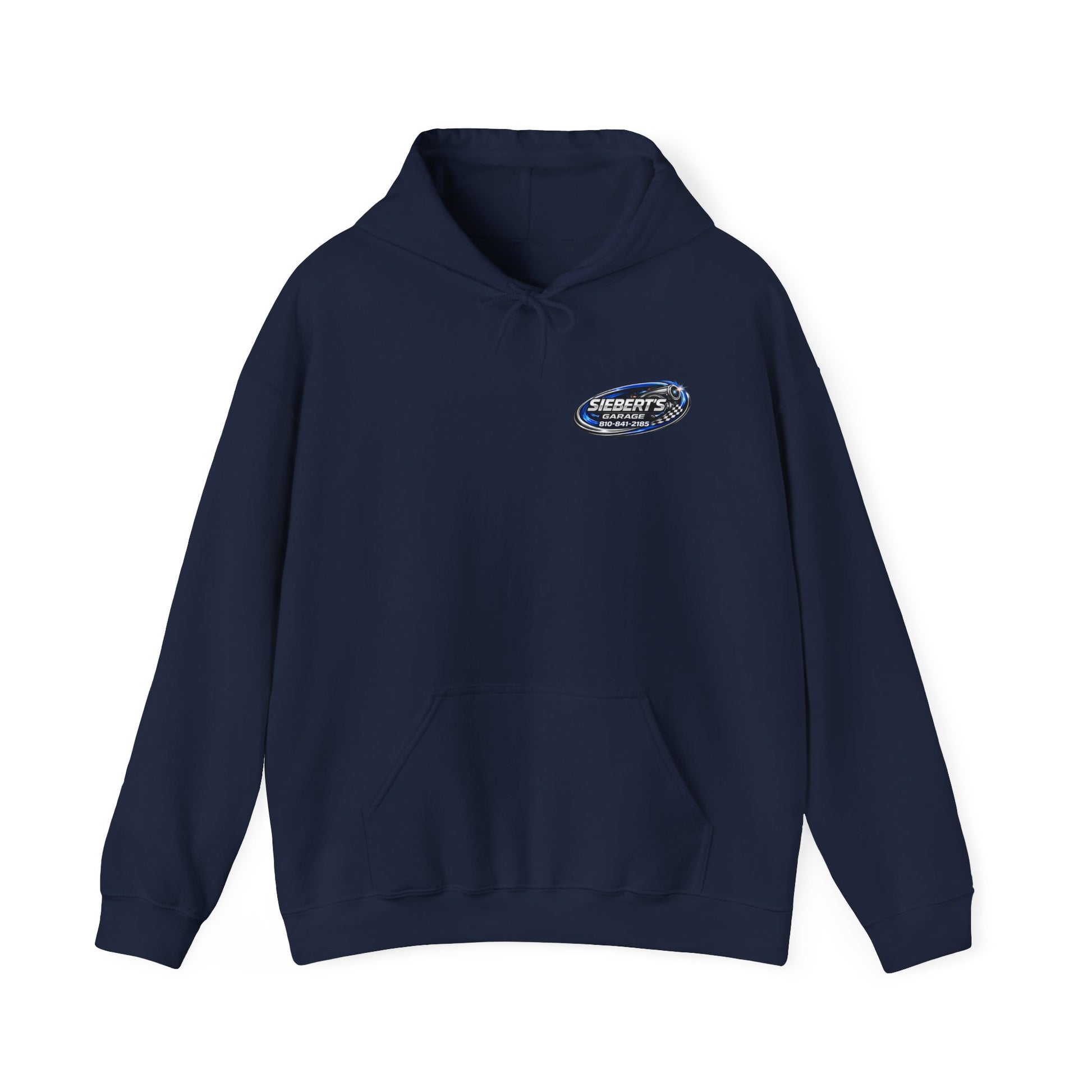 Siebert’s Garage Hoodie | Retro Automotive Shop Pullover