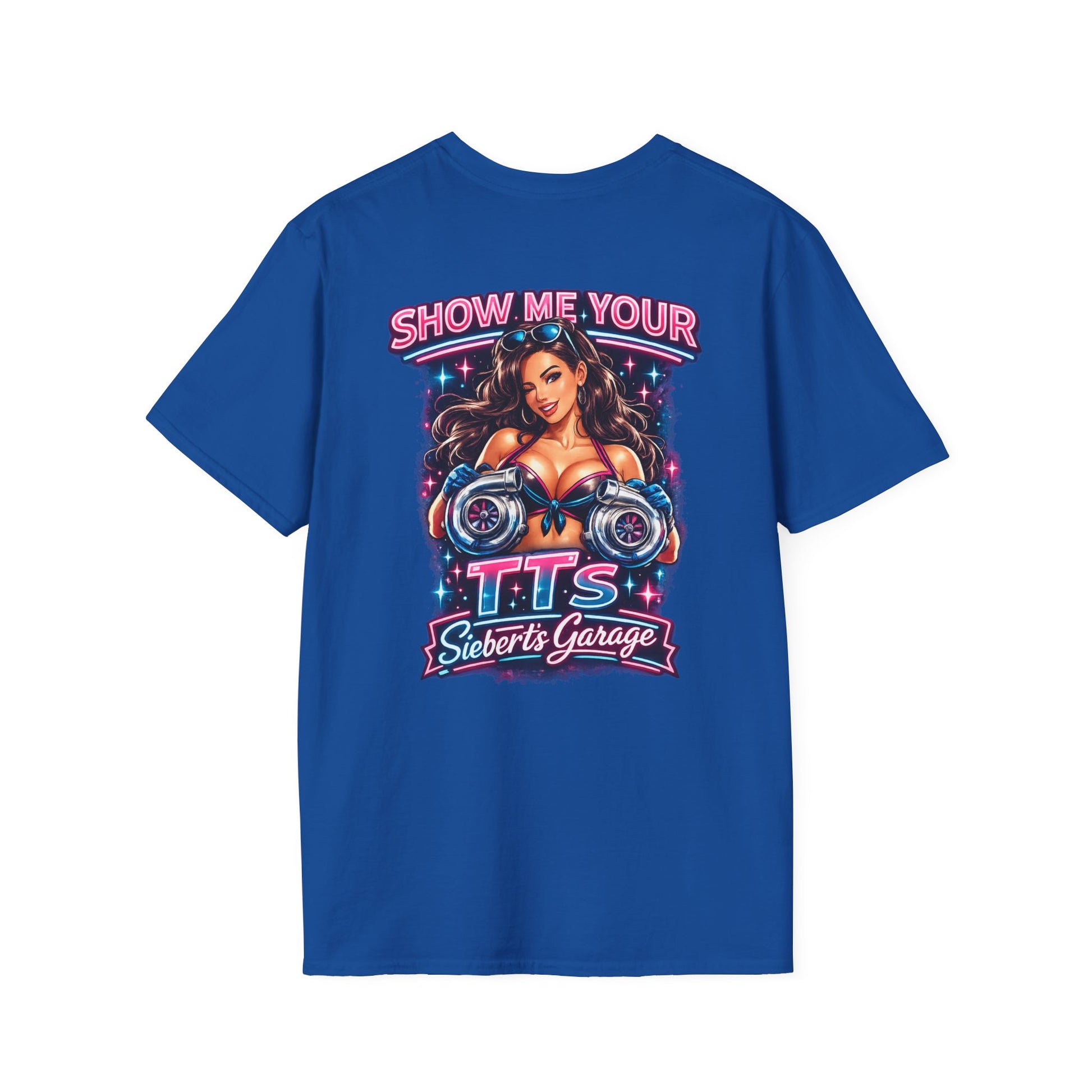 Show me you Retro Neon Gamer Logo T-Shirt