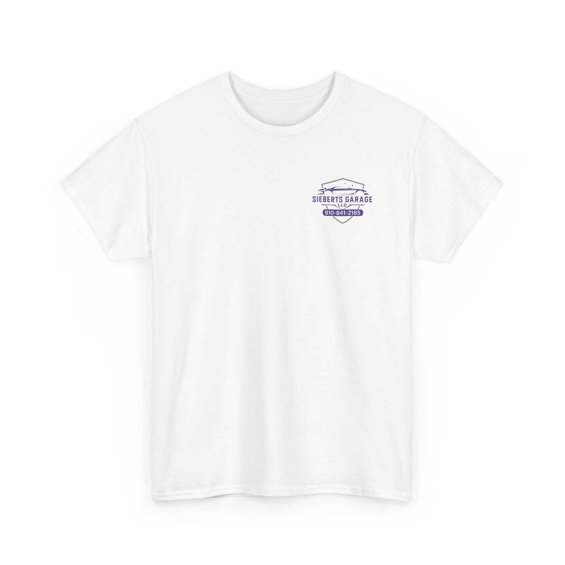 Custom Garage Tee, Unisex Cotton T-Shirt for Car Lovers, Unique Gift for Mechanics, Personalized Workwear, Garage Decor