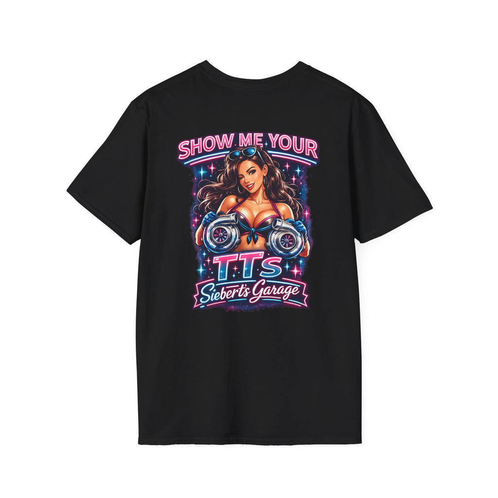 Show me you Retro Neon Gamer Logo T-Shirt