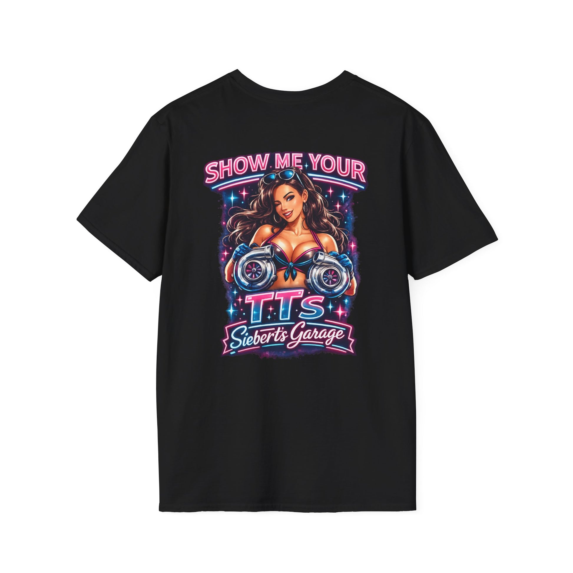 Show me you Retro Neon Gamer Logo T-Shirt
