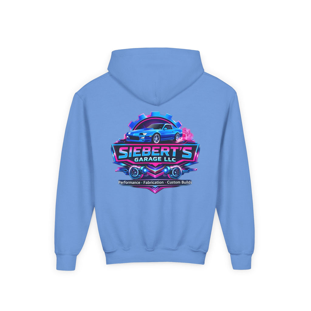Youth Hoodie — Siebert's Garage Performance Car Logo Pullover