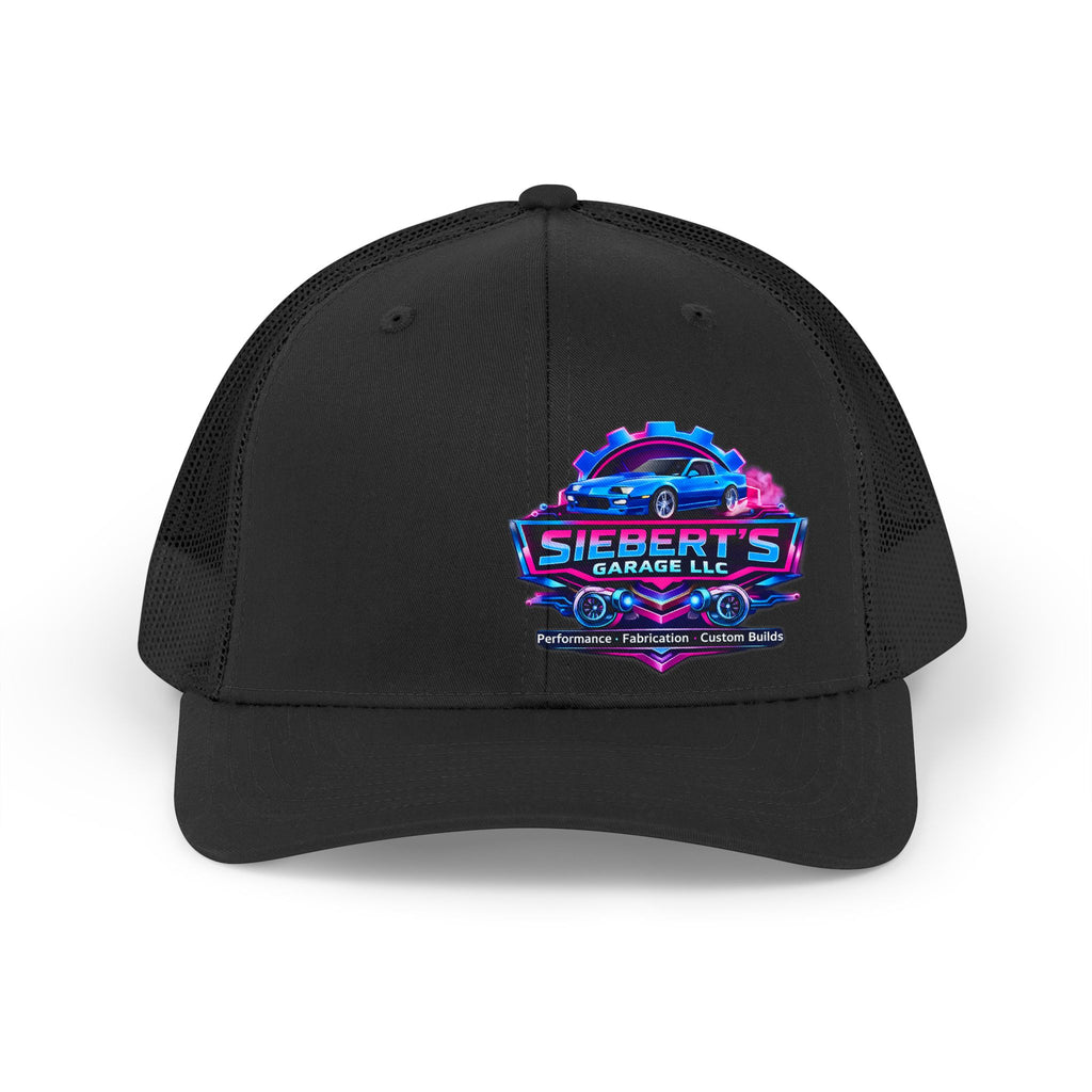 Retro Trucker Hat — Siebert's Garage Neon Classic Cap