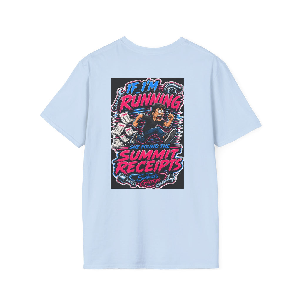 If I’m running T-Shirt — Retro Neon 'Siebert's' Logo Tee