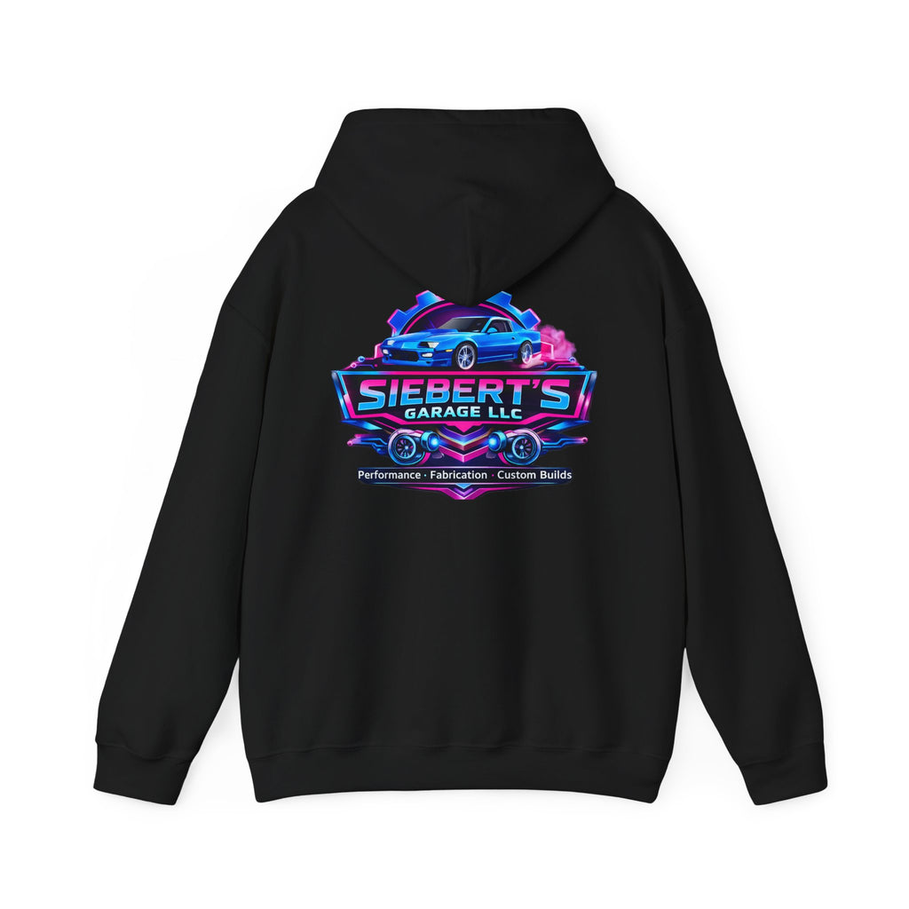 Garage Logo Hoodie — Siebert’s Garage LLC Automotive Crewneck