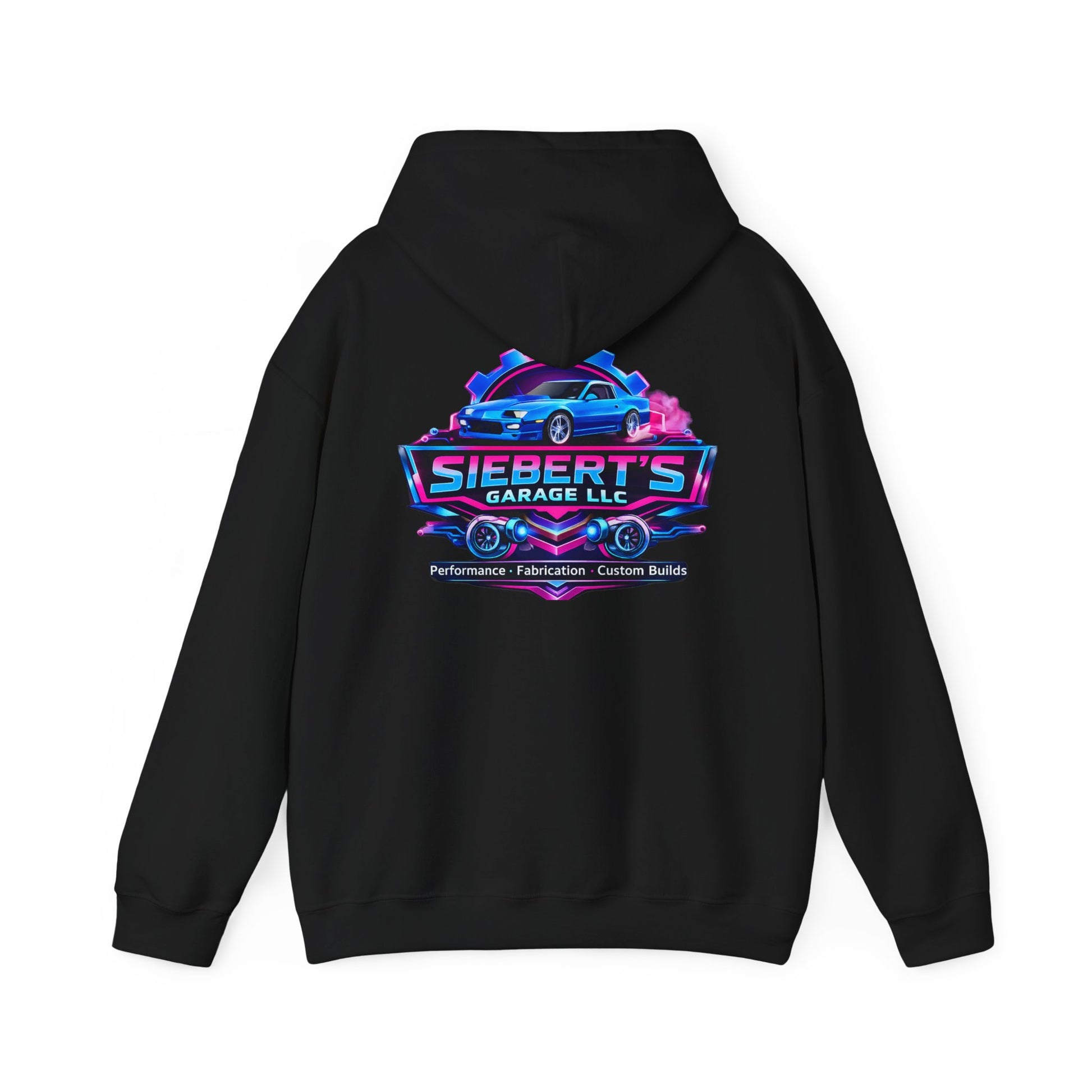 Garage Logo Hoodie — Siebert’s Garage LLC Automotive Crewneck
