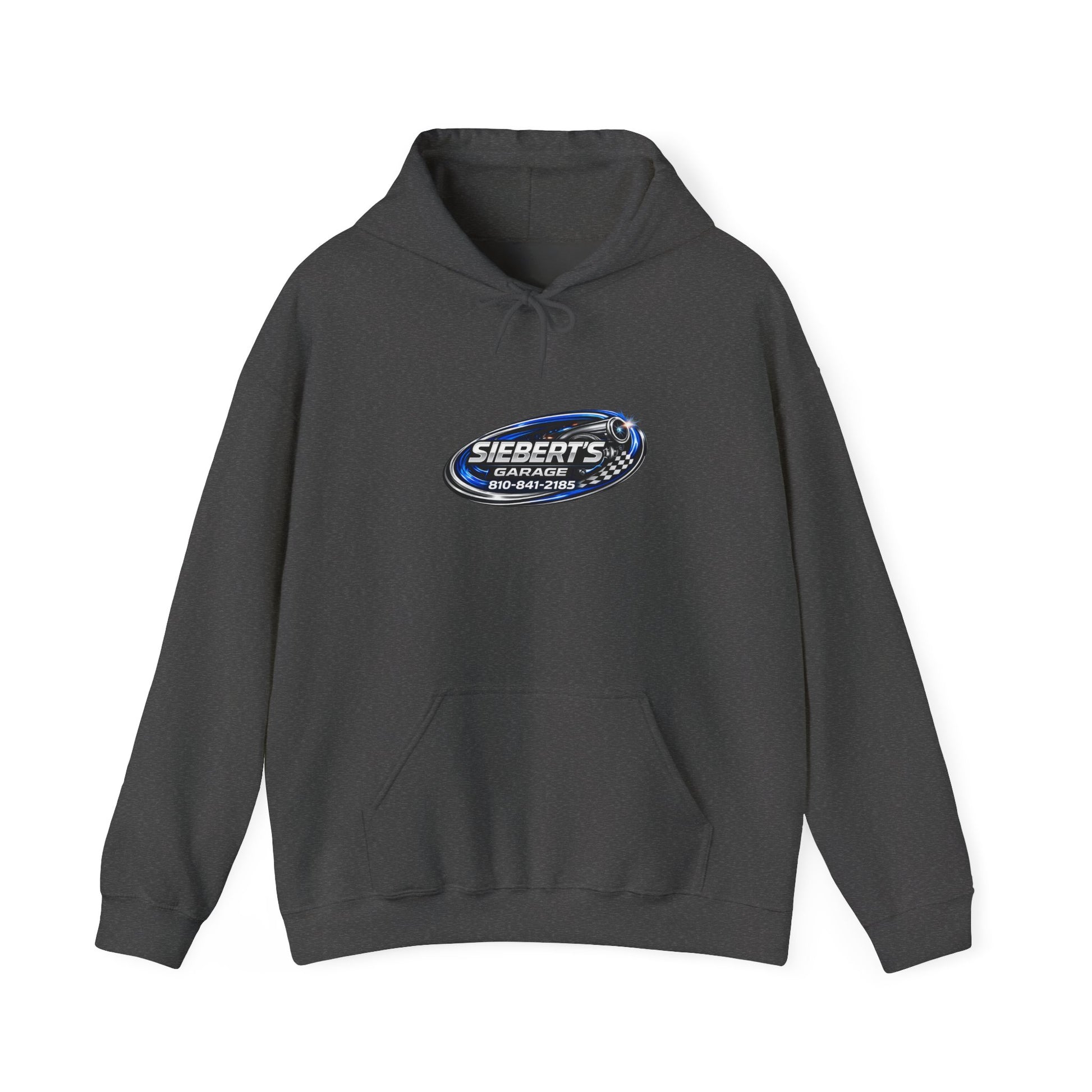 Garage Logo Hoodie — Siebert’s Garage LLC Automotive Crewneck