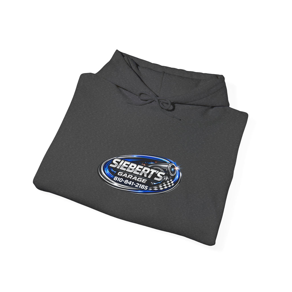 Garage Logo Hoodie — Siebert’s Garage LLC Automotive Crewneck