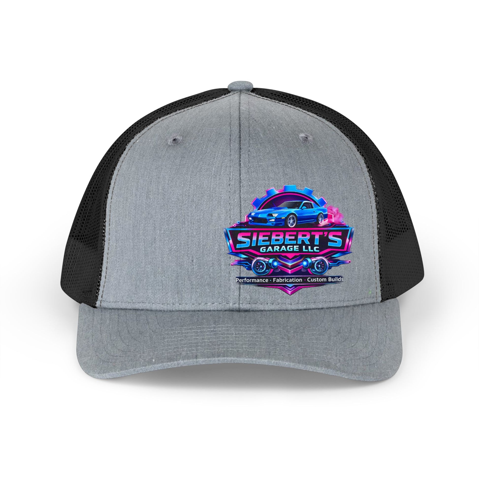 Siebert’s Garage Trucker Hat | Retro Automotive Shop Cap