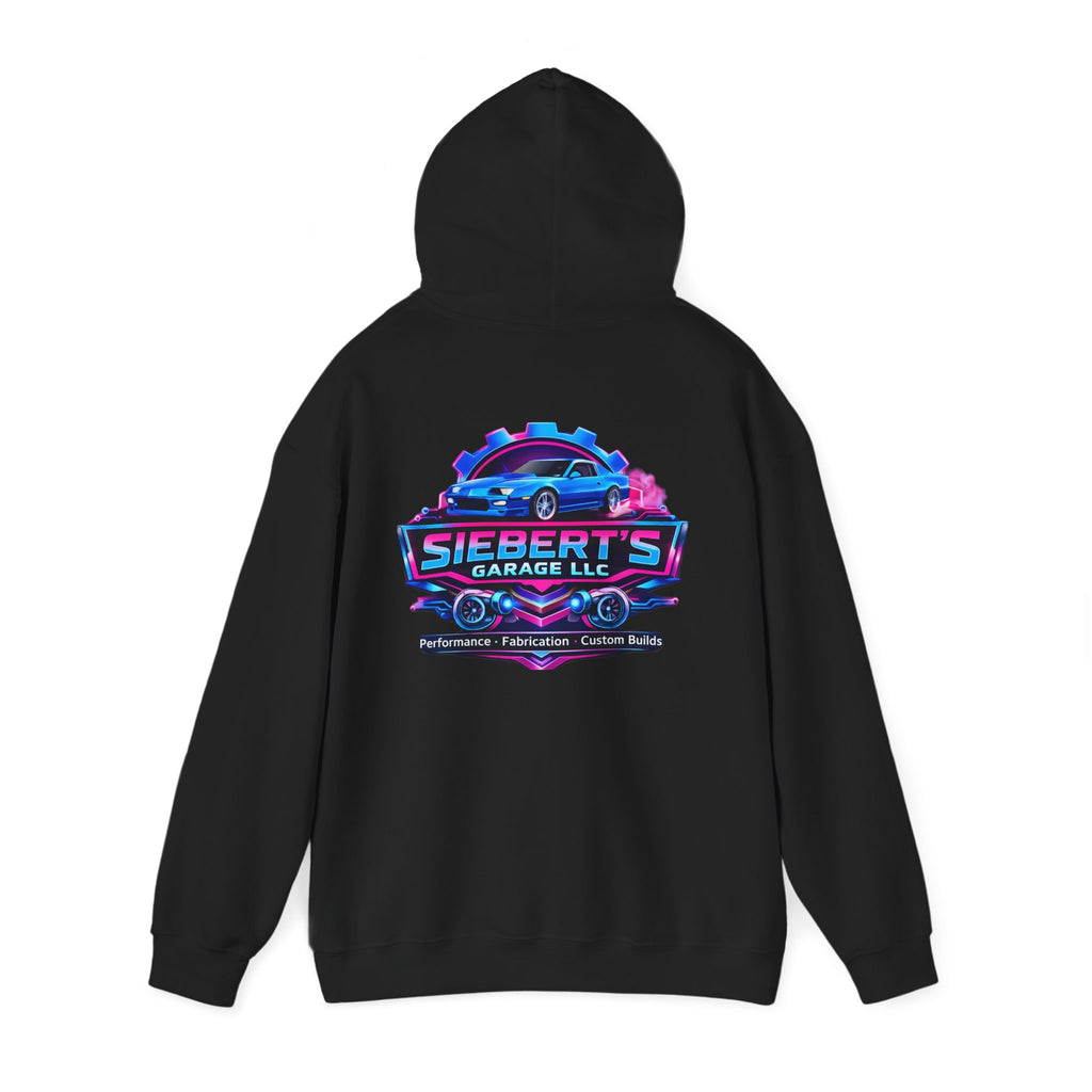 Garage Logo Hoodie — Siebert’s Garage LLC Automotive Crewneck