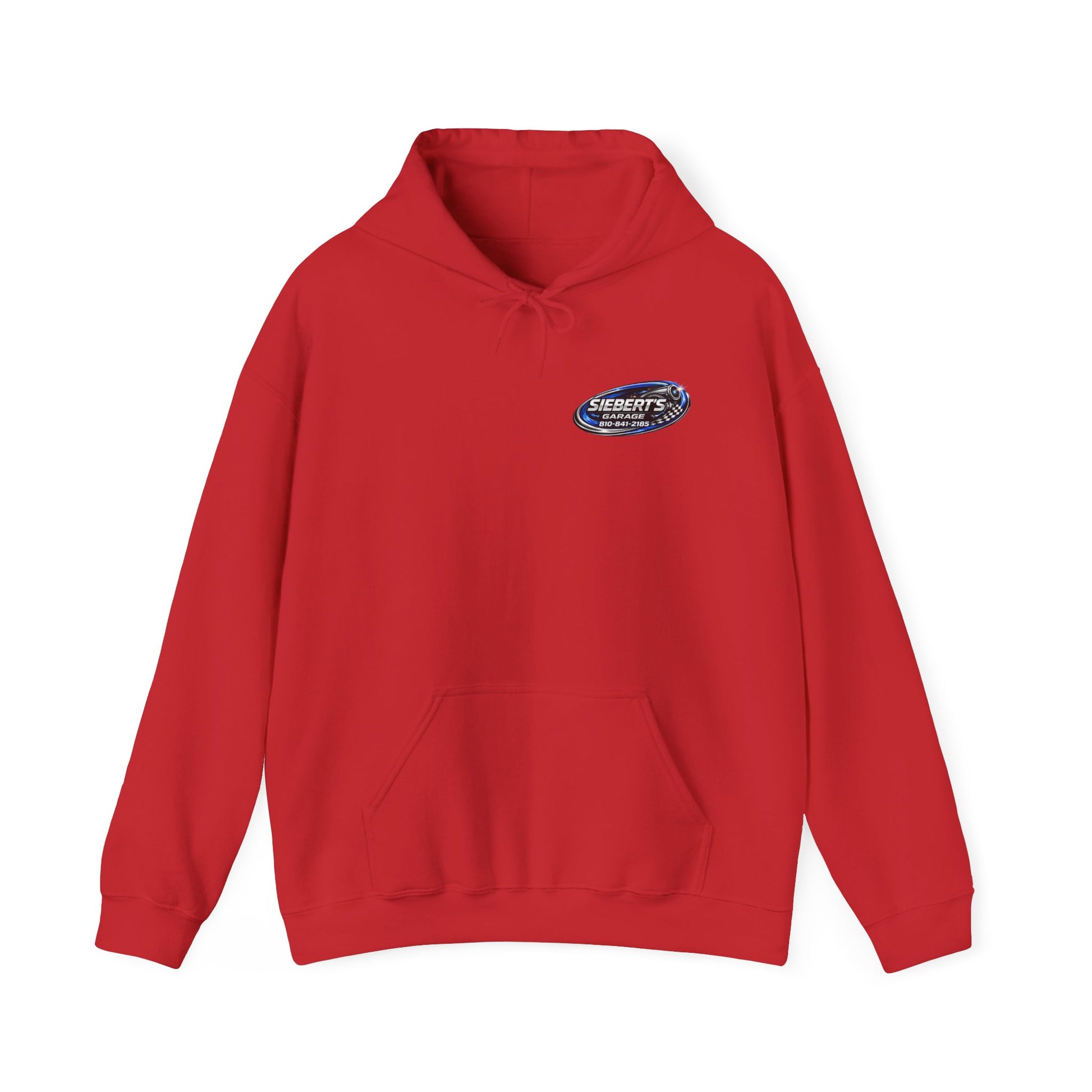 Siebert’s Garage Hoodie | Retro Automotive Shop Pullover