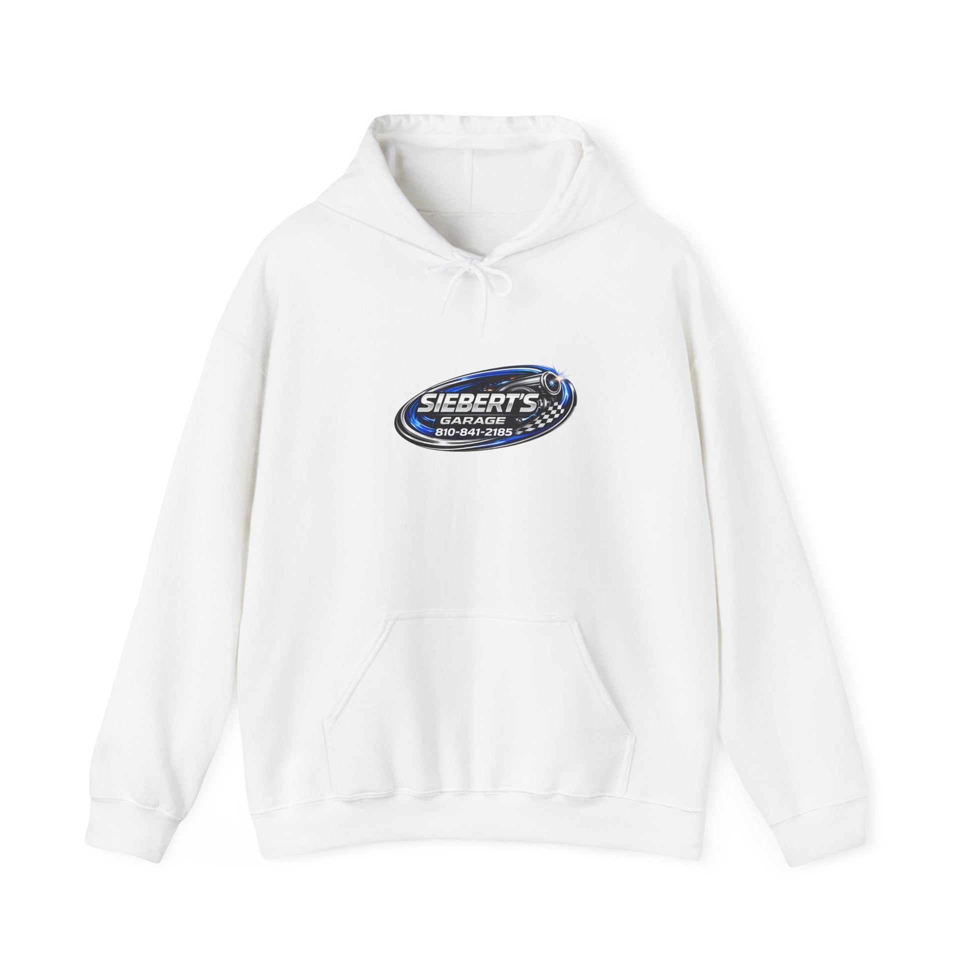 Garage Logo Hoodie — Siebert’s Garage LLC Automotive Crewneck