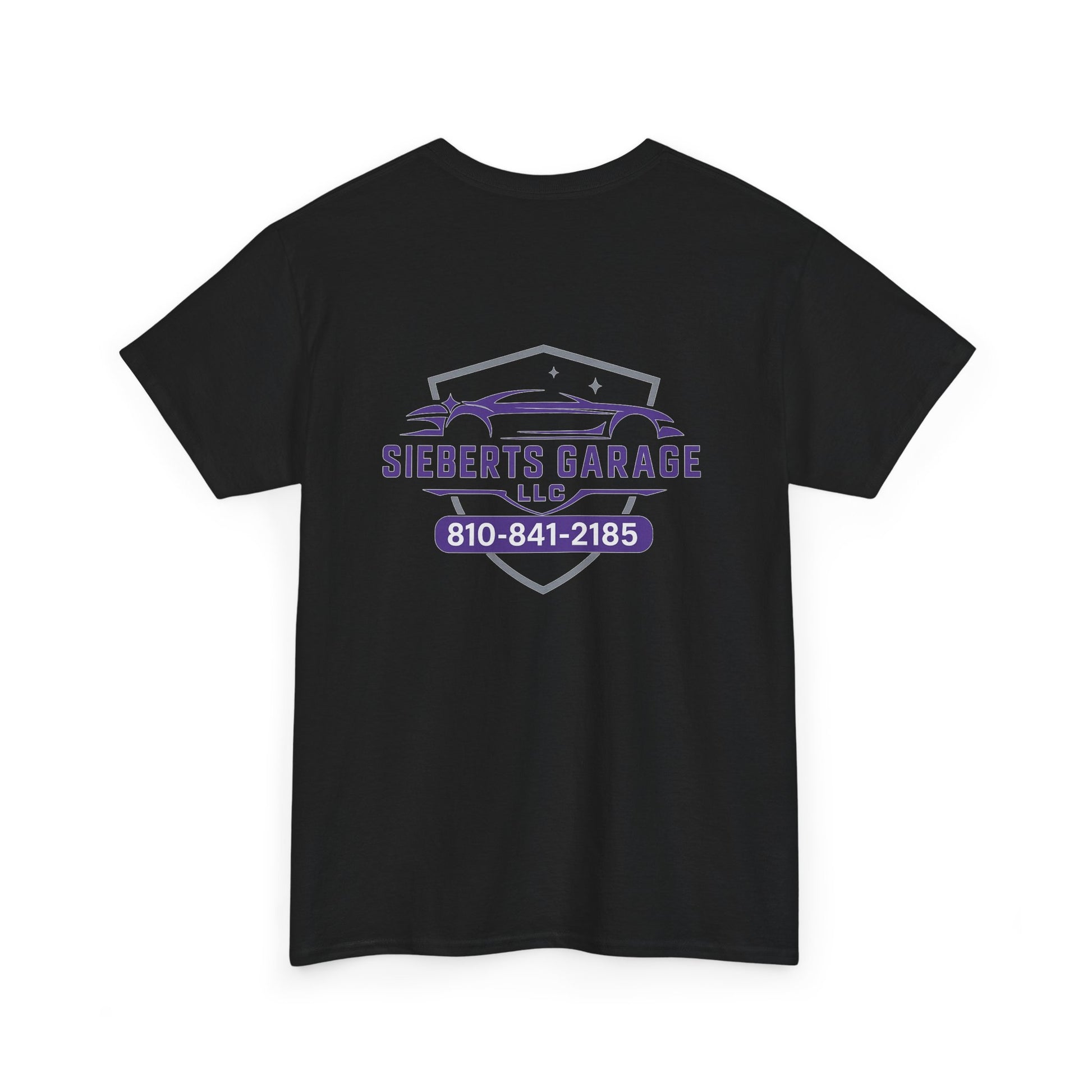 Custom Garage Tee, Unisex Cotton T-Shirt for Car Lovers, Unique Gift for Mechanics, Personalized Workwear, Garage Decor