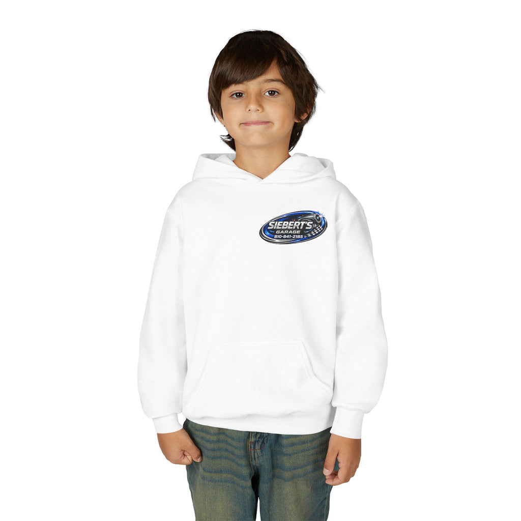 Youth Hoodie — Siebert's Garage Performance Car Logo Pullover