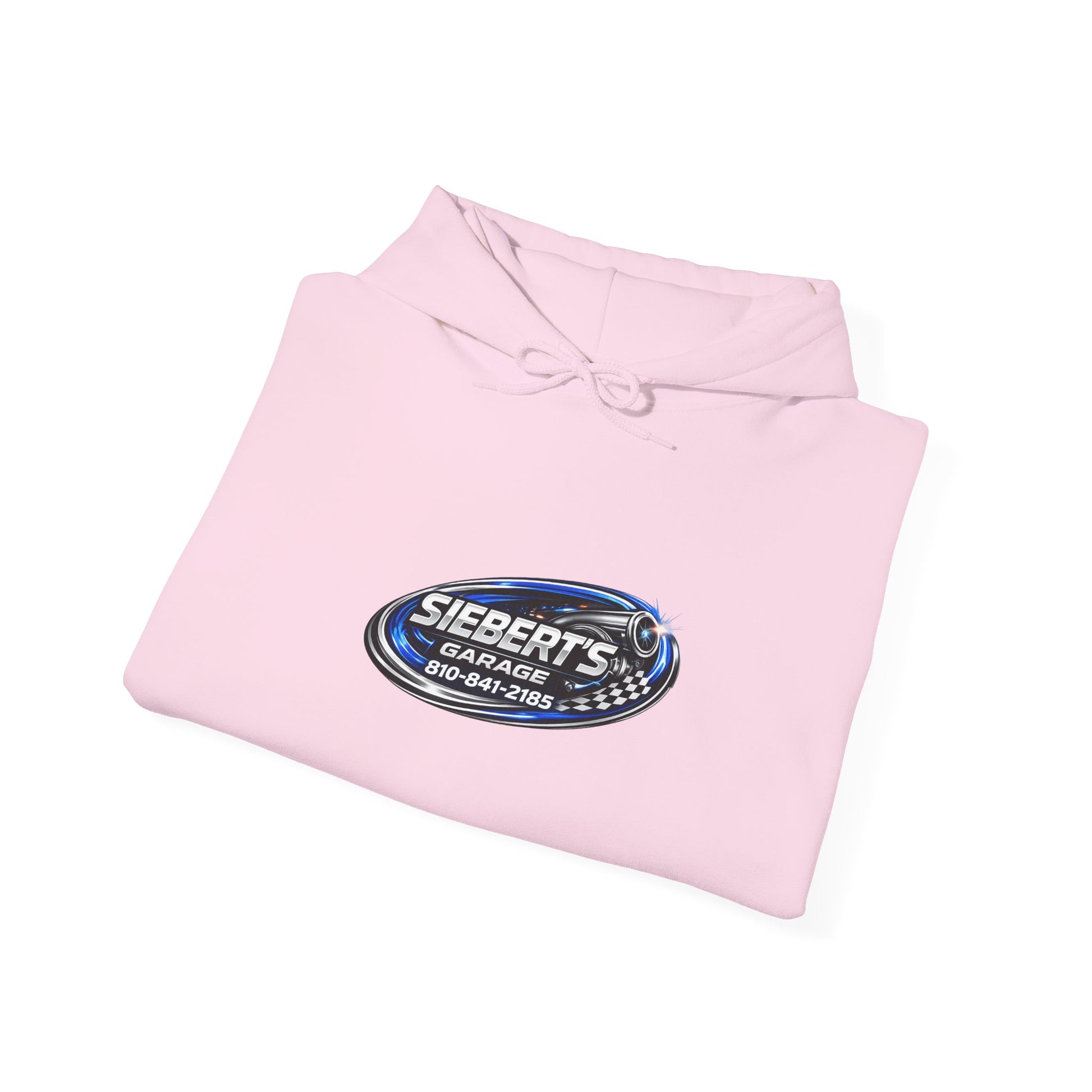 Garage Logo Hoodie — Siebert’s Garage LLC Automotive Crewneck